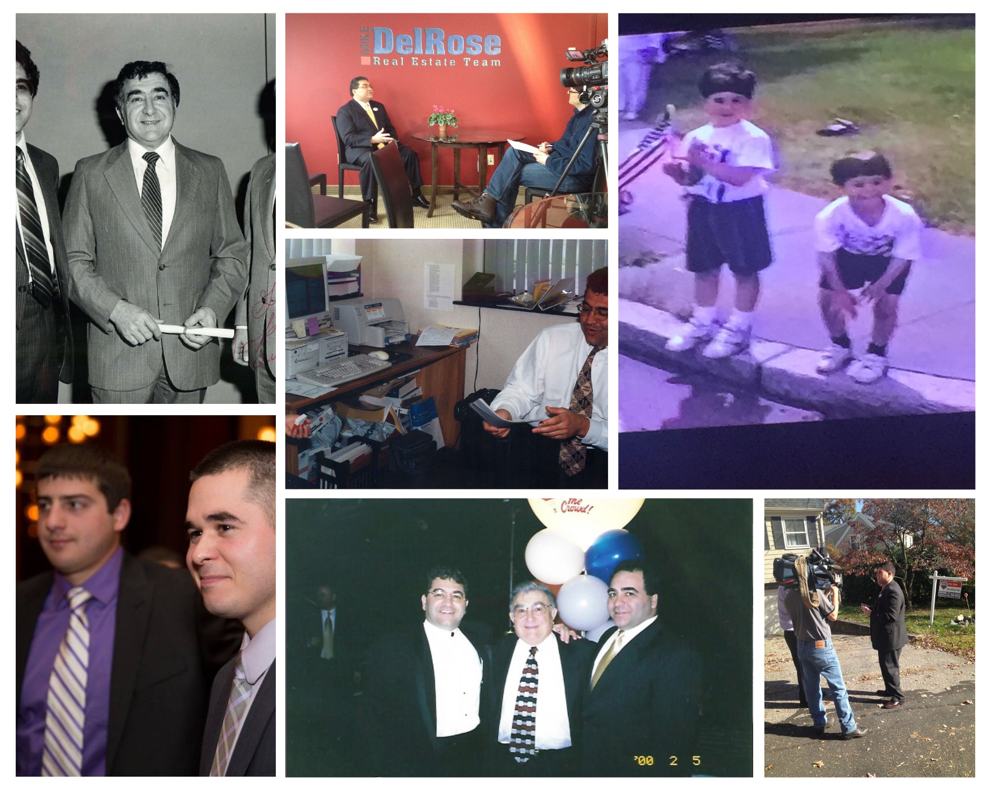 Photos of the DelRose McShane Team throughout the years