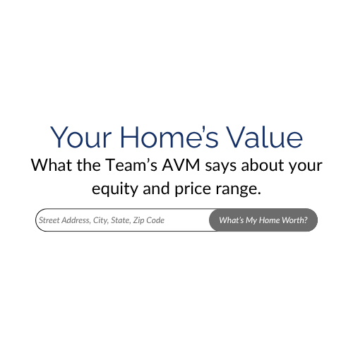 The logo for the DelRose McShane Team's automated valuation model